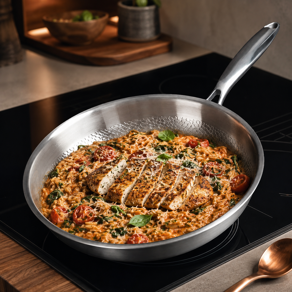 Sauce and one-pan meal