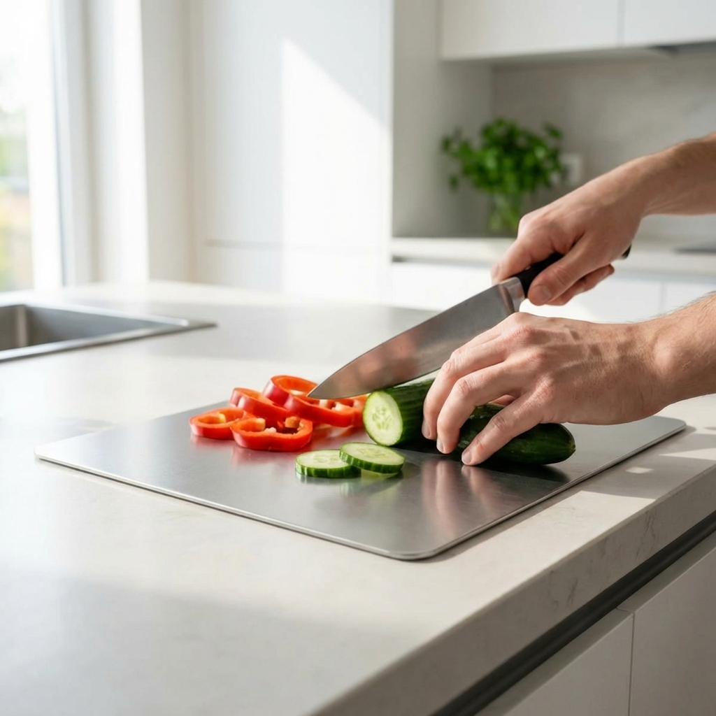 Pure Titanium Cutting Board V1