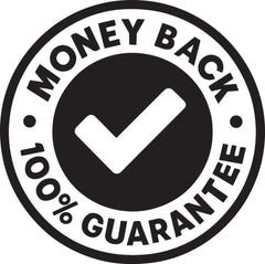 30 day money
back guarantee