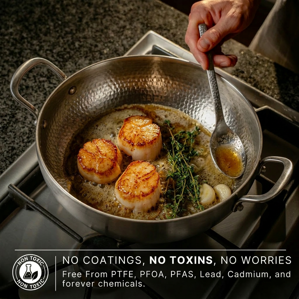 Titanium Deep Braising Pan Pro