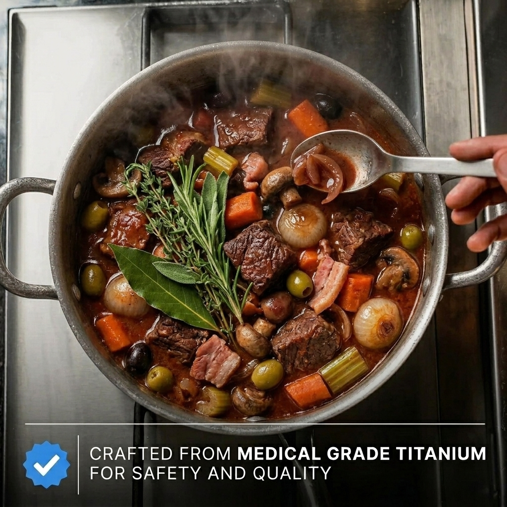 Titanium Deep Braising Pan Pro