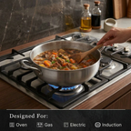 Titanium Deep Braising Pan Pro