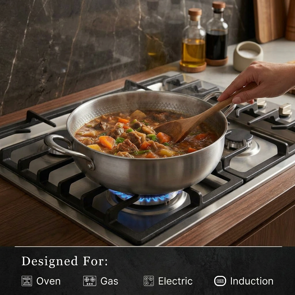 Titanium Deep Braising Pan Pro