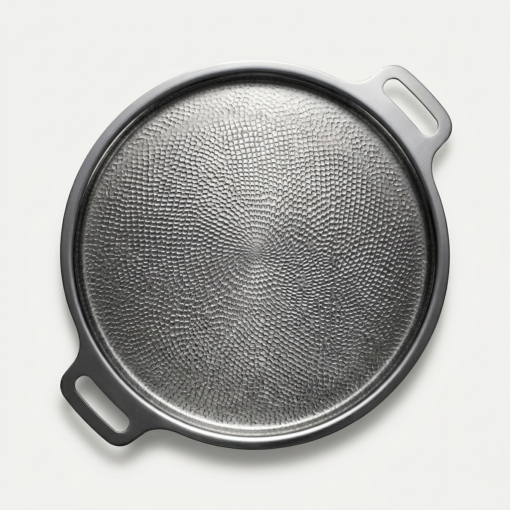 Titanium Hammered Pizza Steel